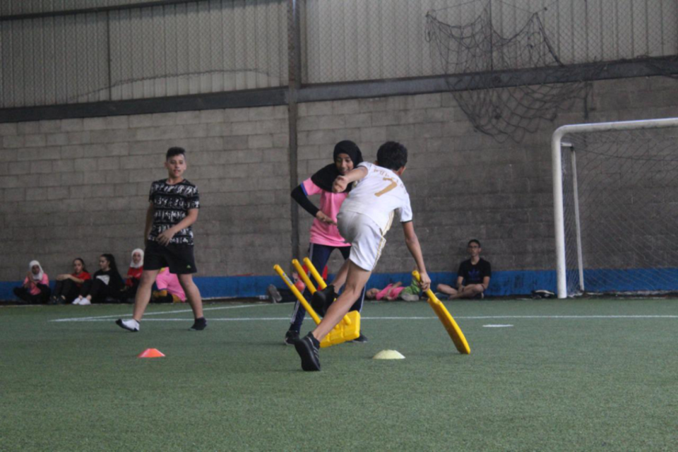 There was initial resistance to having boys and girls play together at Alsama