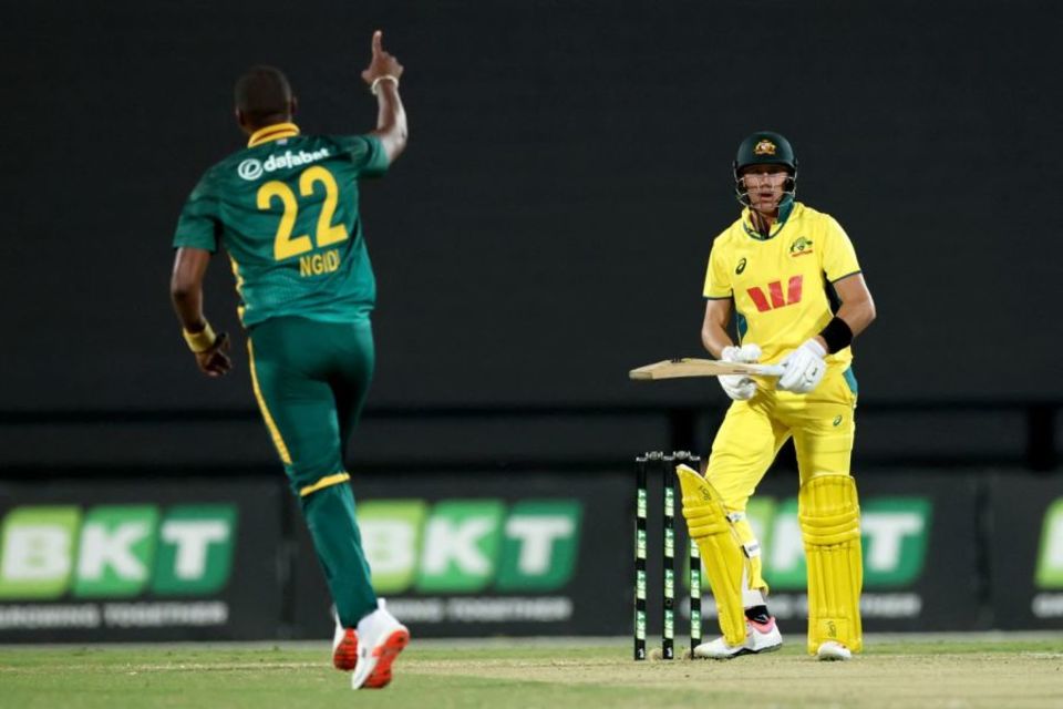 Marnus Labuschagne fell into Lungi Ngidi's deliberately laid trap