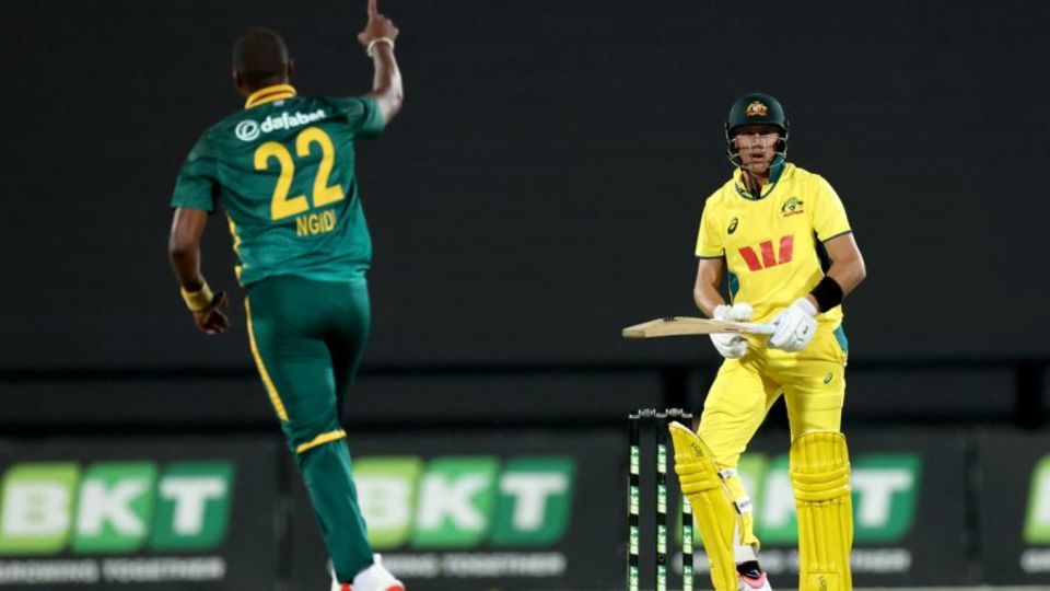 Lungi Ngidi had Marnus Labuschagne caught behind