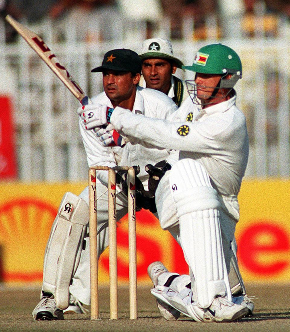 Andy Flower was part of Zimbabwe's Test series win in Pakistan in 1998