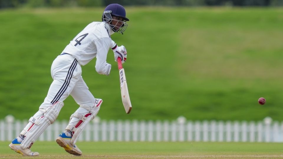 C Andre Siddarth scored a patient fifty