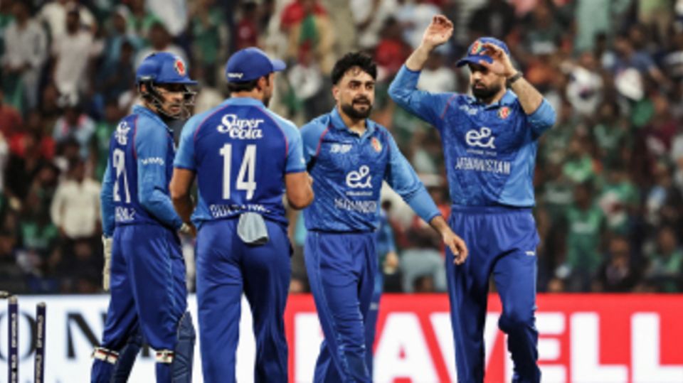 Rashid Khan celebrates his breakthrough