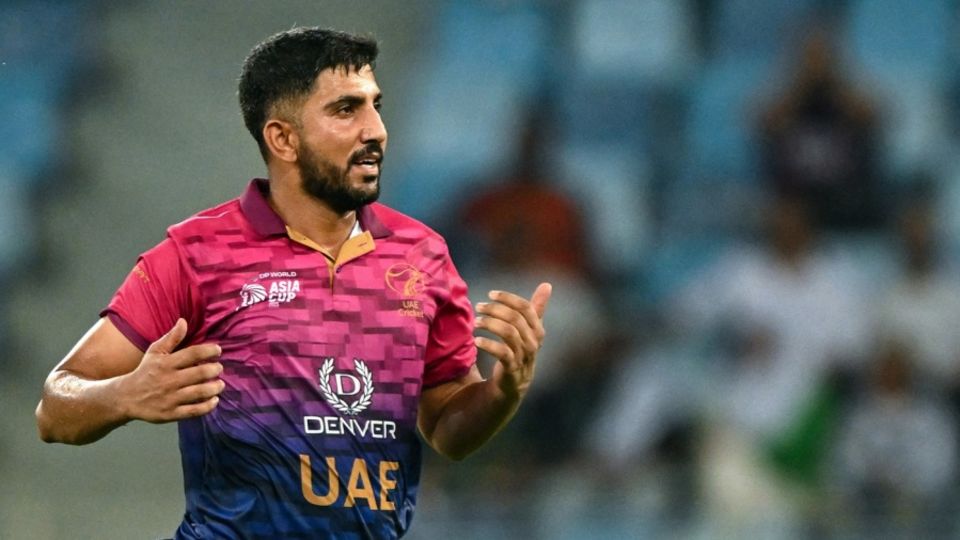 Junaid Siddique picked 4 for 18 in his four overs against Pakistan