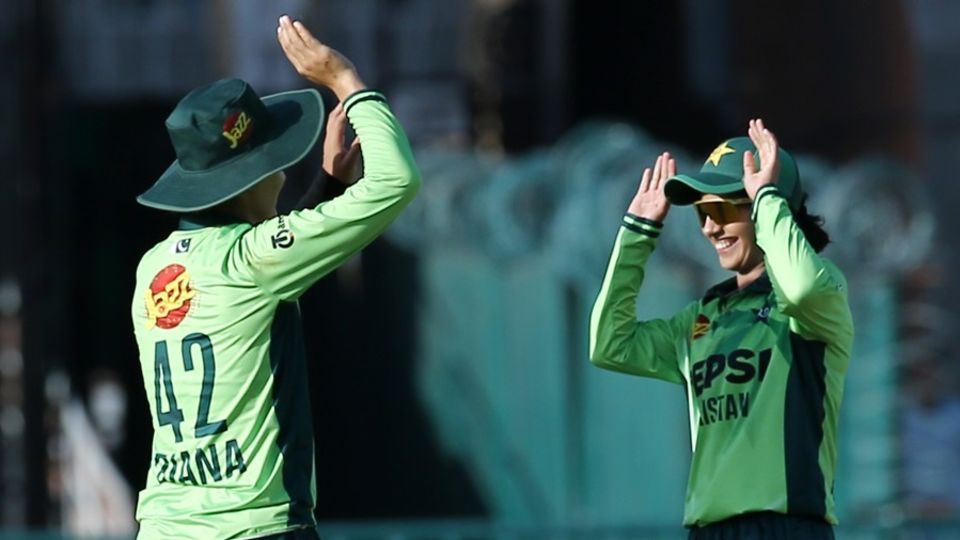 Nashra Sandhu returned 6 for 26 in nine overs