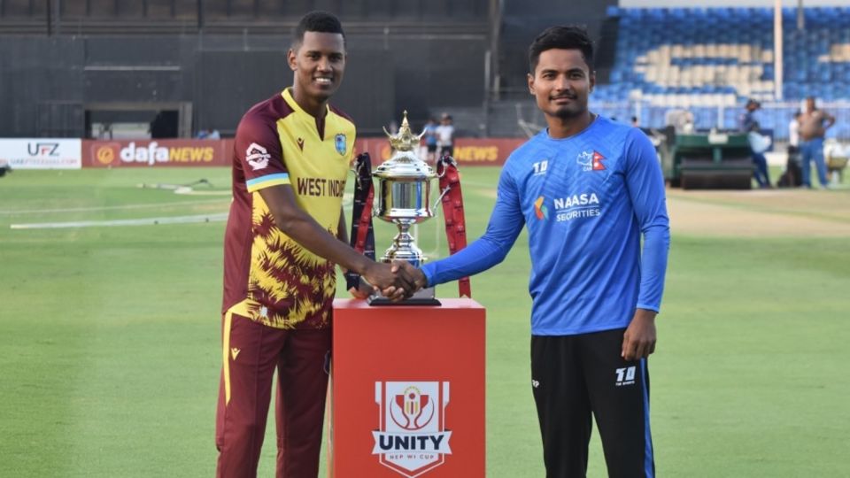 Rohit Paudel's Nepal beat Akeal Hosein's West Indies in Sharjah