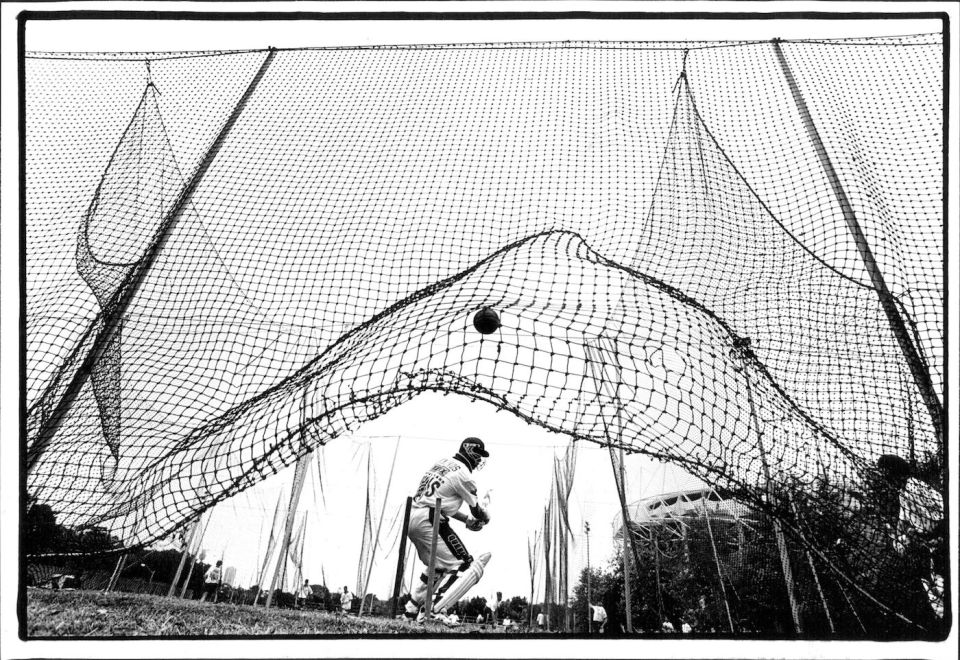 Scenic nick: you don't have to worry about edging one behind in the nets