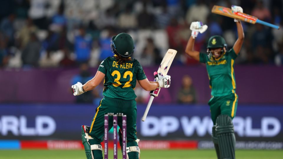 Nadine de Klerk was at her absolute best in the league-phase win over India