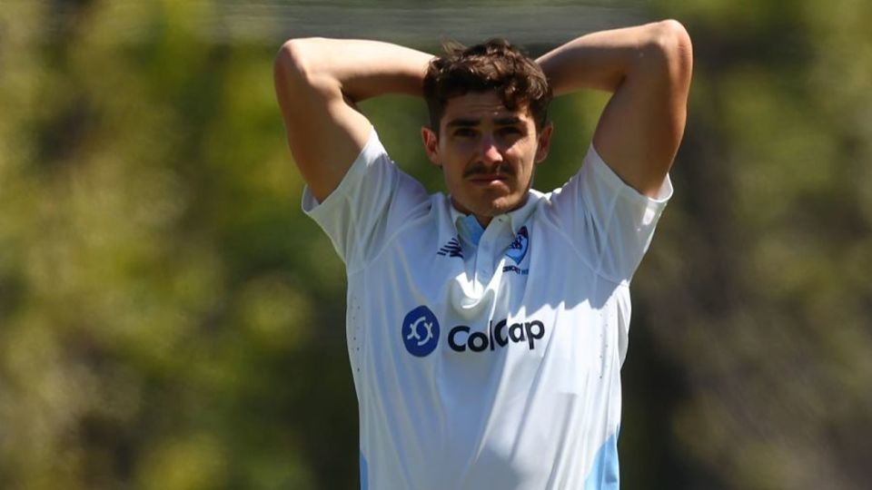 Sean Abbott was the first player subbed out for an injury in Shield cricket