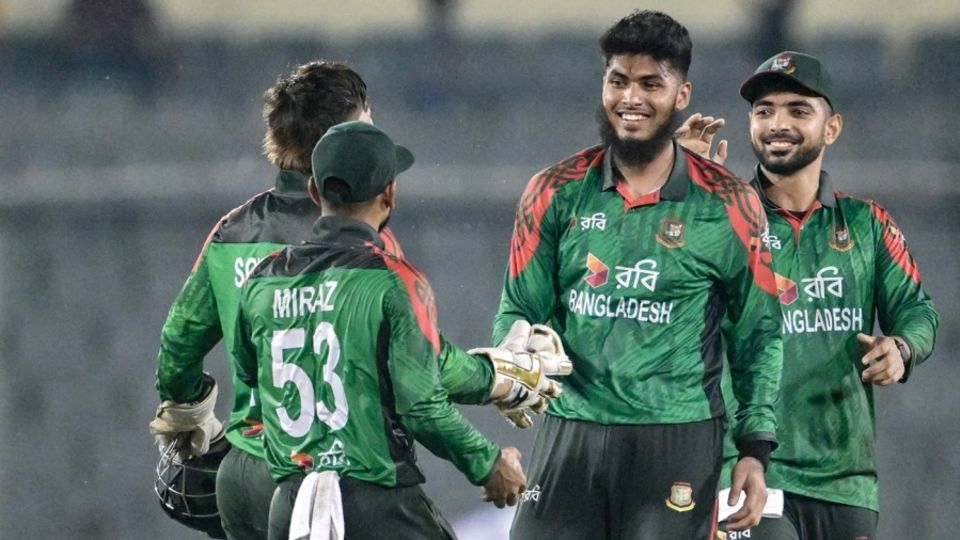 Rishad Hossain became the first Bangladesh legspinner to take a five-for in an ODI