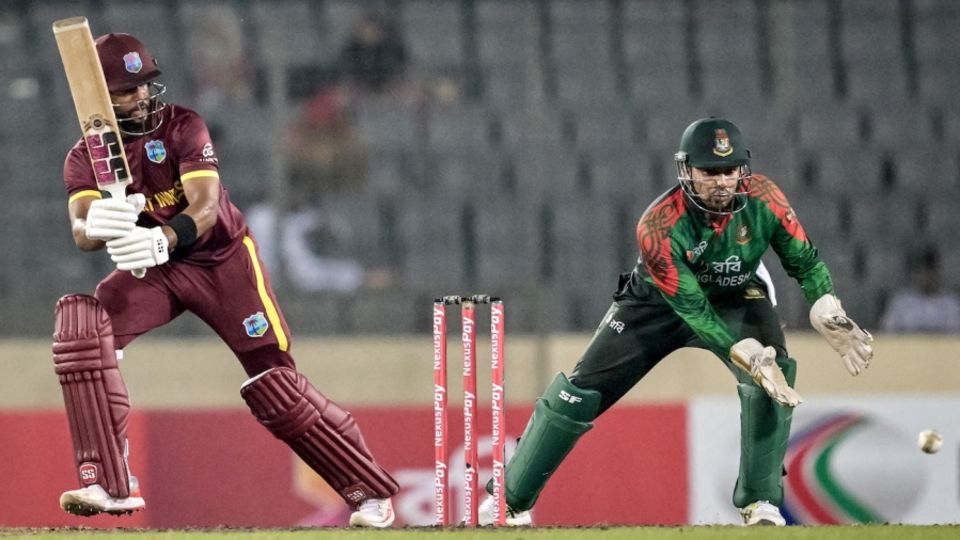 Shai Hope was one of the key West Indies batters who failed to get going in the first ODI