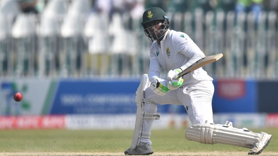 Senuran Muthusamy barely bowled in Rawalpindi after career-best figures in Lahore, but contributed with the bat