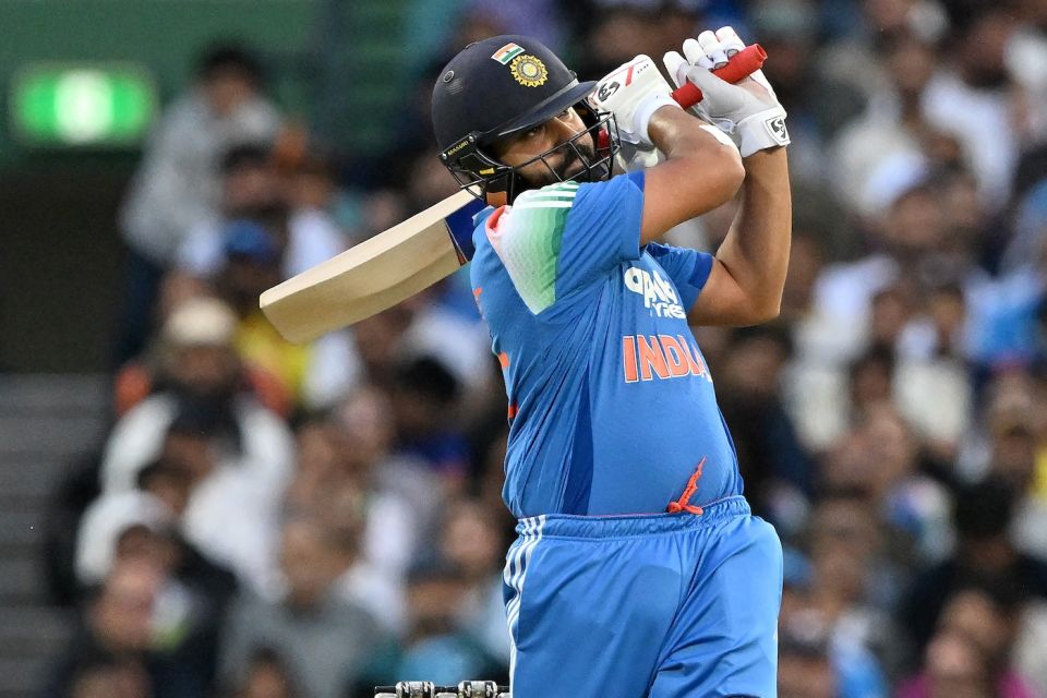 Rohit Sharma made his fifth ODI century against Australia in Australia