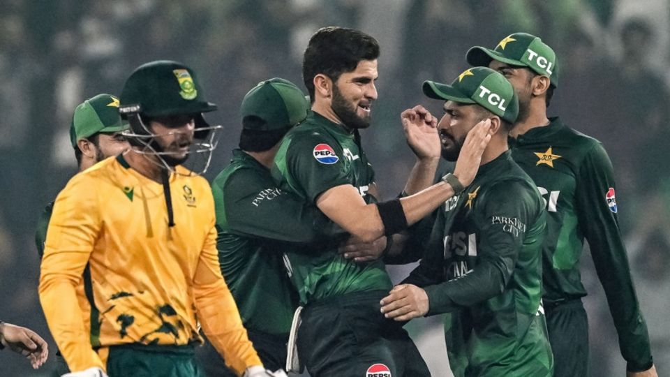 Shaheen Shah Afridi picked up two wickets in the first over of the game