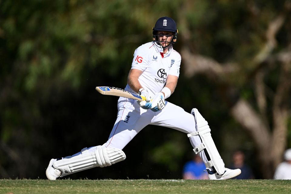 Joe Root spent a little longer in the middle on day three