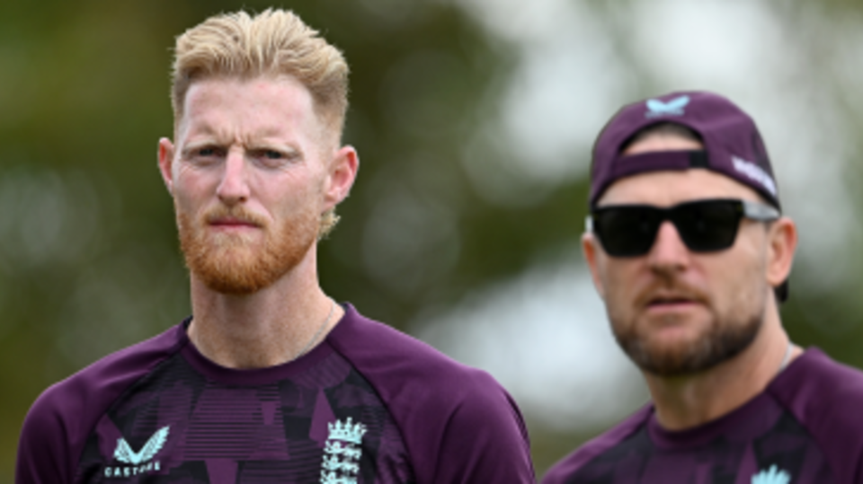 Ben Stokes and Brendon McCullum watch on as England start their final preparations