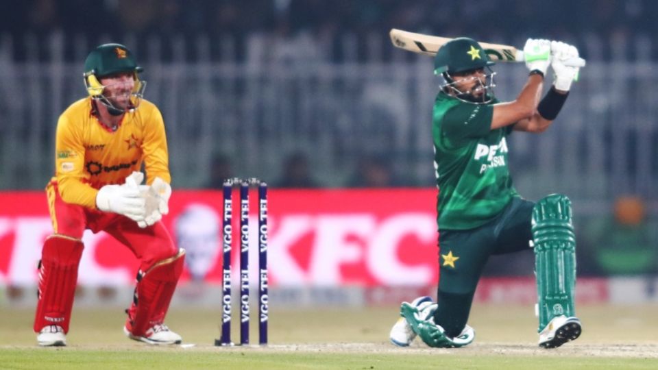 Babar Azam began sedately but accelerated after bedding in