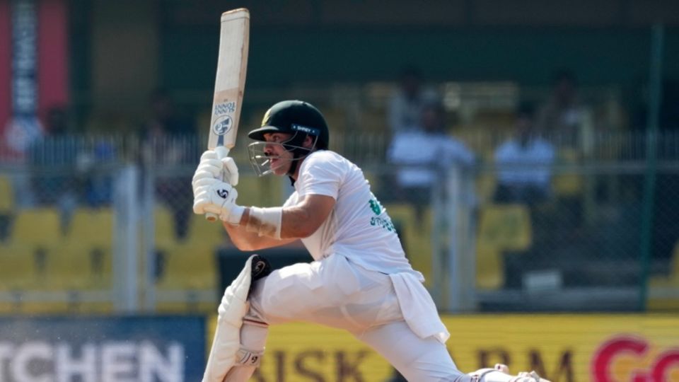 Tristan Stubbs countered India's spinners with the sweep