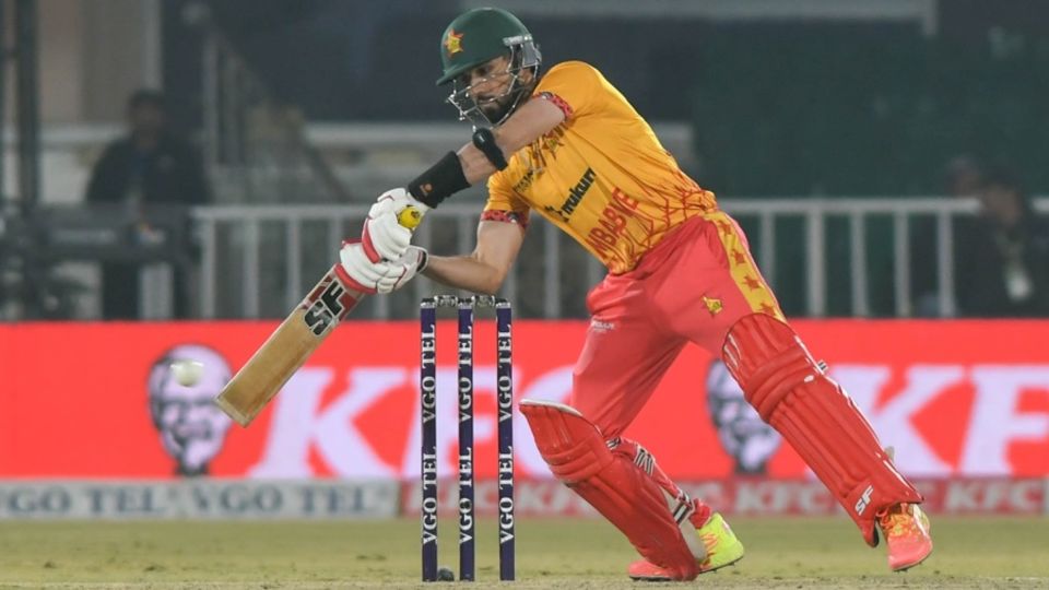 Sikandar Raza is capable of playing unorthodox strokes
