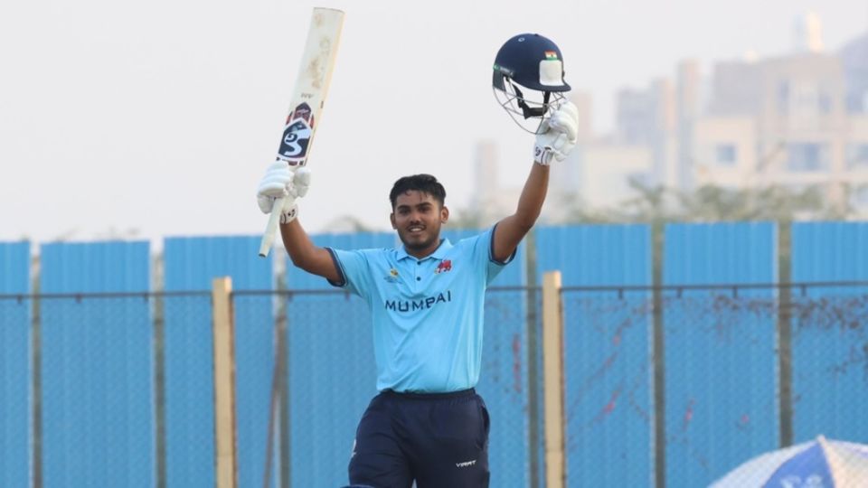 Ayush Mhatre's unbeaten 53-ball 110 took Mumbai to a seven-wicket win against Vidarbha