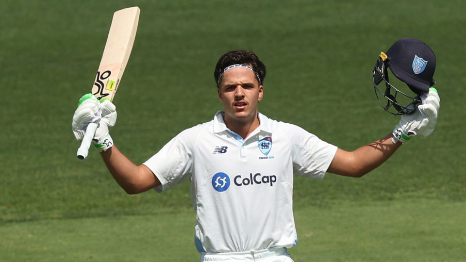 Sam Konstas made his first century of the season