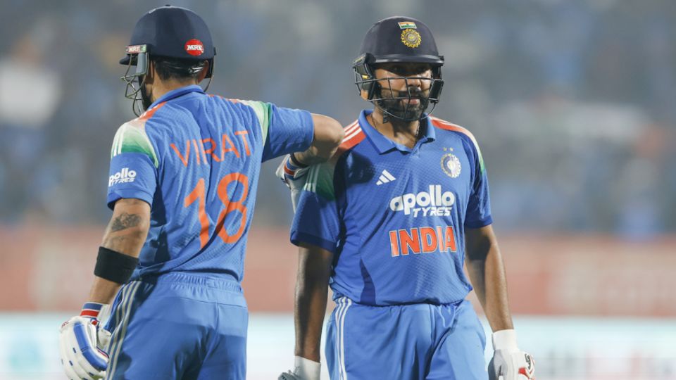 Rohit Sharma and Virat Kohli are the top-two ODI batters at the moment