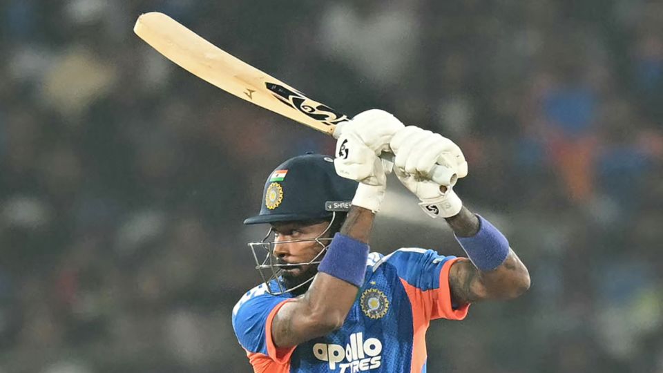 Hardik Pandya hit a rapid fifty