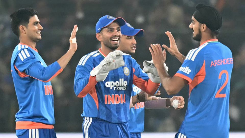 Arshdeep Singh took a wicket in the first over