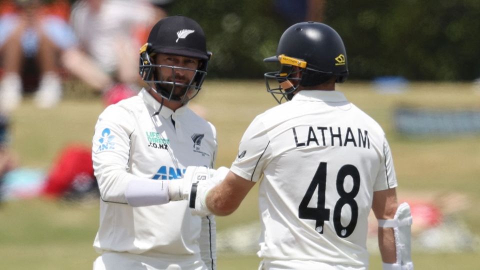 Devon Conway and Tom Latham put on a 323-run stand