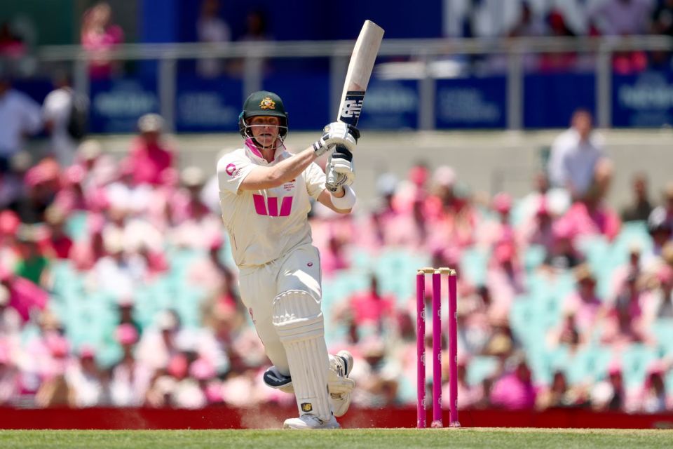 Steven Smith was in complete control at his home ground in Sydney