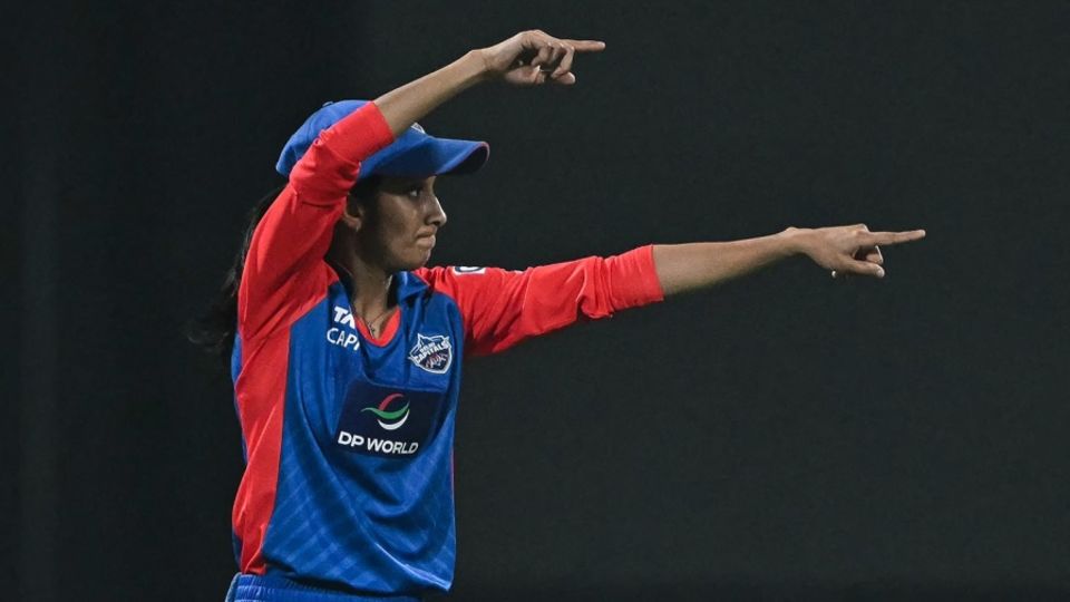 Jemimah Rodrigues had a tough day on the field as DC skipper