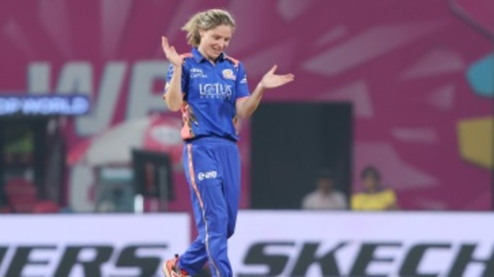 Nicola Carey engineered a double-strike in her first over