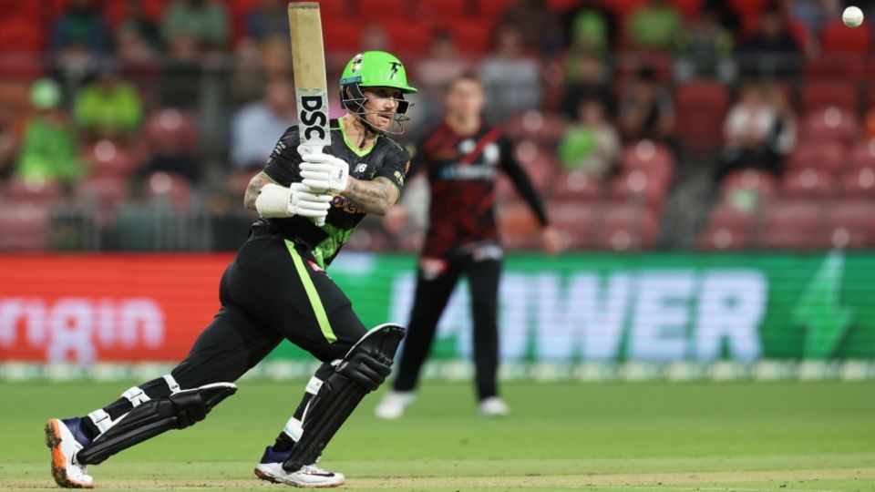 Nic Maddinson smashed an unbeaten 30 off 17 balls to secure victory