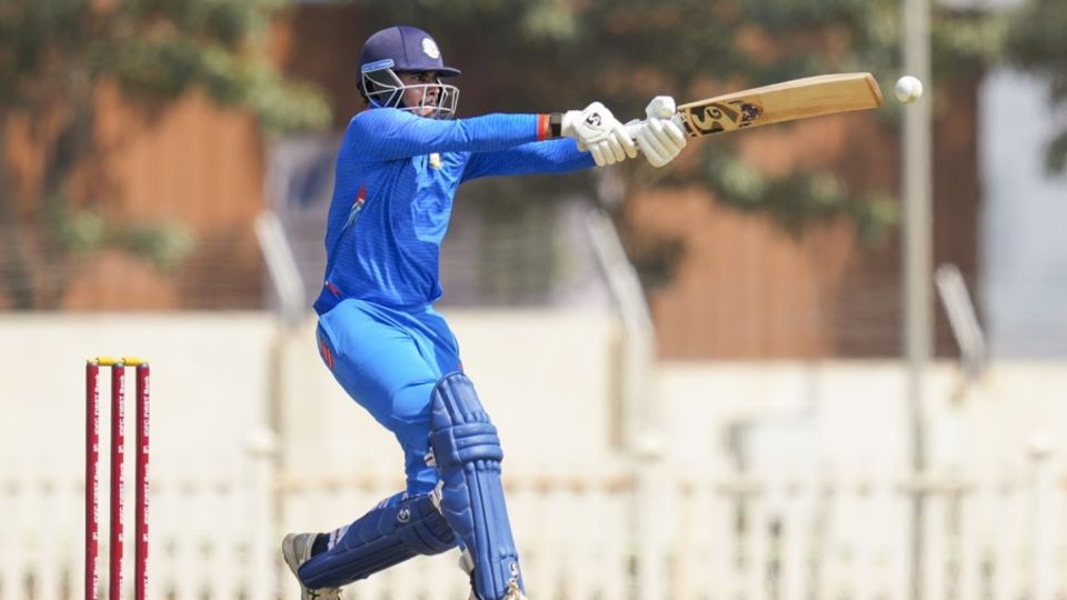 Yash Rathod top-scored for Vidarbha with 86 off 73 balls