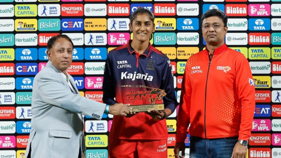 Gautami Naik picked up the Player-of-the-Match award