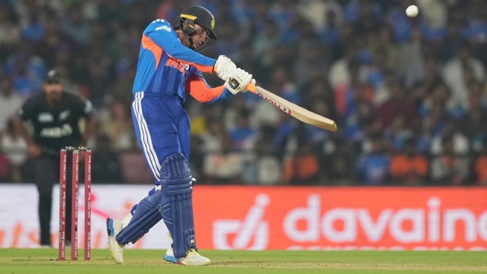 Abhishek Sharma came out all guns blazing, as usual, in the first T20I