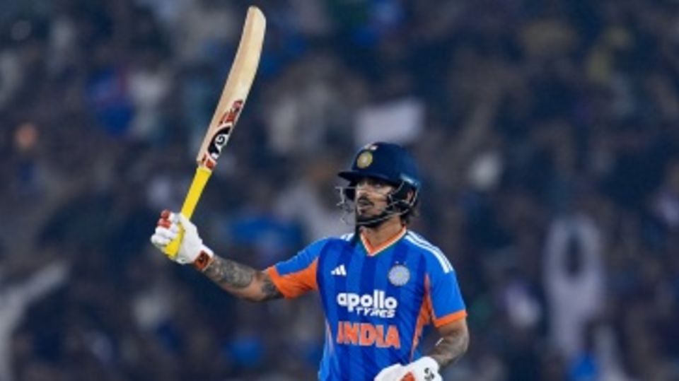 Ishan Kishan bashed a 21-ball fifty