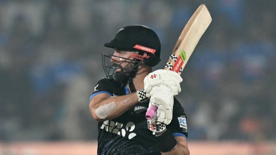 Daryl Mitchell is leading New Zealand