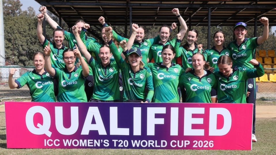 Ireland became the 11th team to find a place at the 2026 women's T20 World Cup