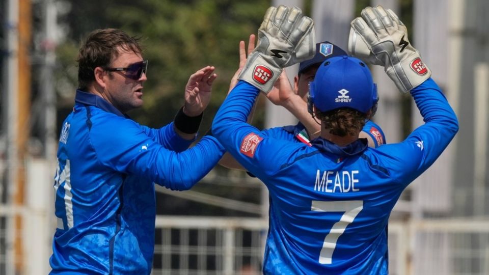 Italy lost their opening game against Scotland