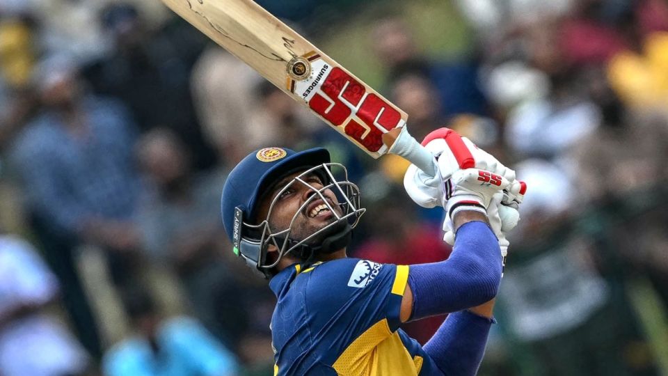 Dasun Shanaka hit five sixes in his 20-ball 50