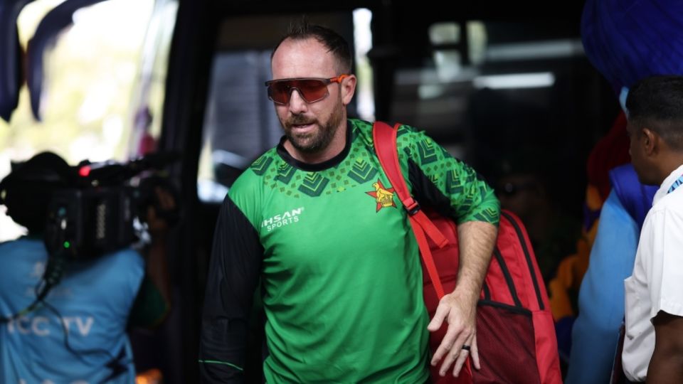 Brendan Taylor arrives for the game on Friday morning