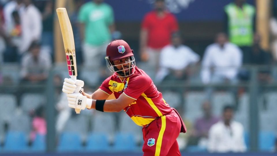 Shai Hope scored a fluent fifty