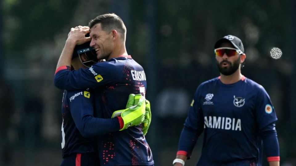 Gerhard Erasmus will lead Namibia in the tri-series