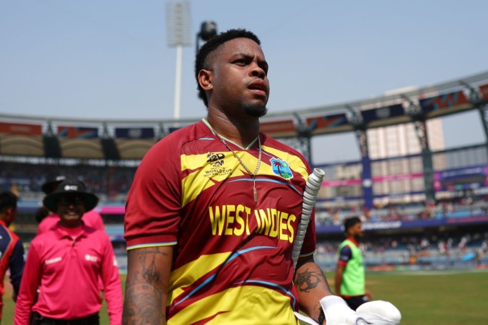 Hetmyer has 134 runs from four games in the T20 World Cup so far, batting at No. 3
