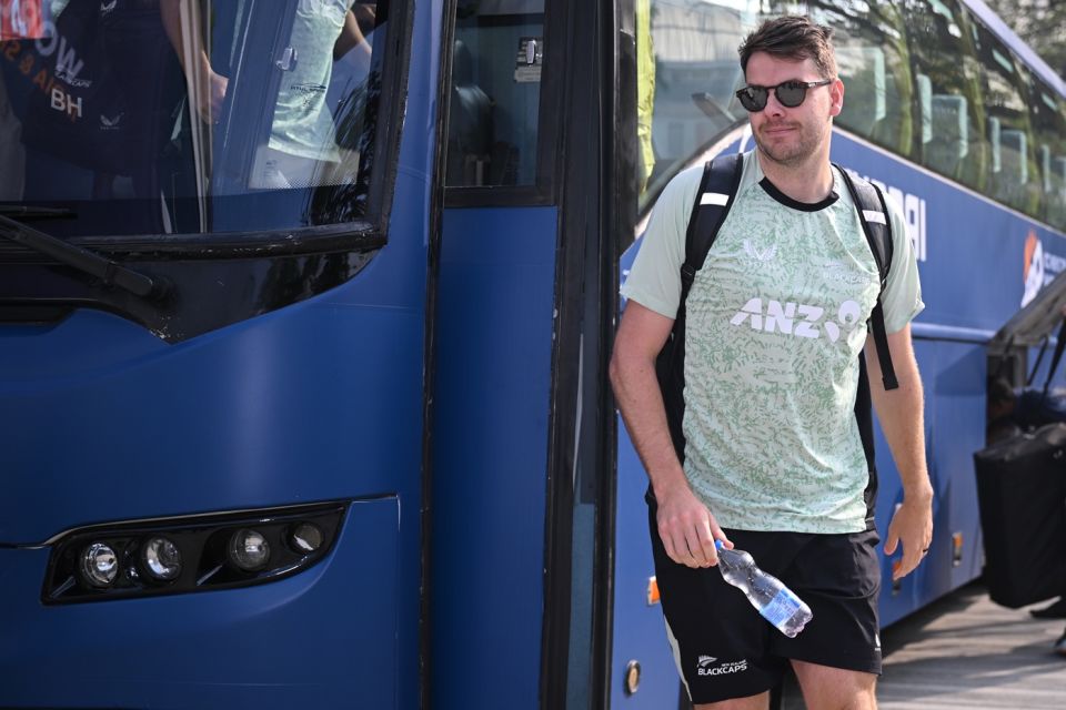 Jacob Duffy is playing his first World Cup for New Zealand