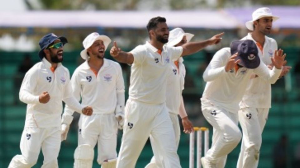 Aquib Nabi picked up another five-wicket haul - his seventh of the season
