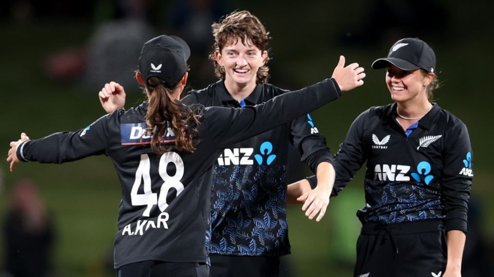 Kayley Knight made her T20I debut in the recently concluded series against Zimbabwe
