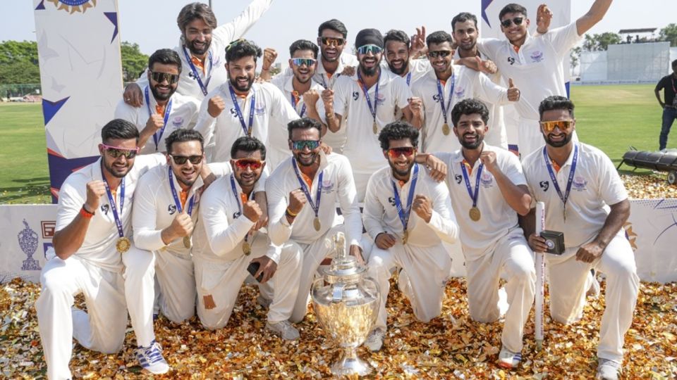 Jammu & Kashmir are the defending Ranji Trophy champions