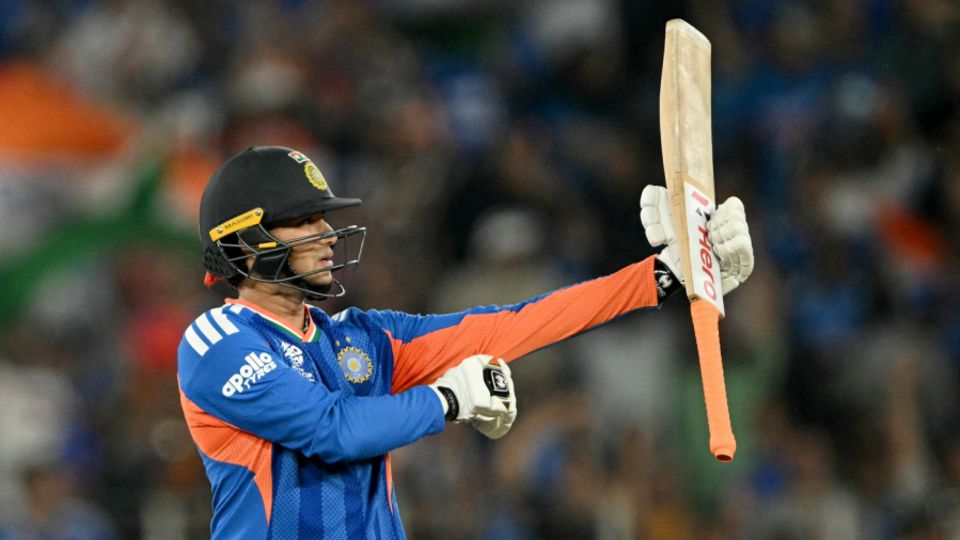Abhishek Sharma scored an 18-ball fifty in the final