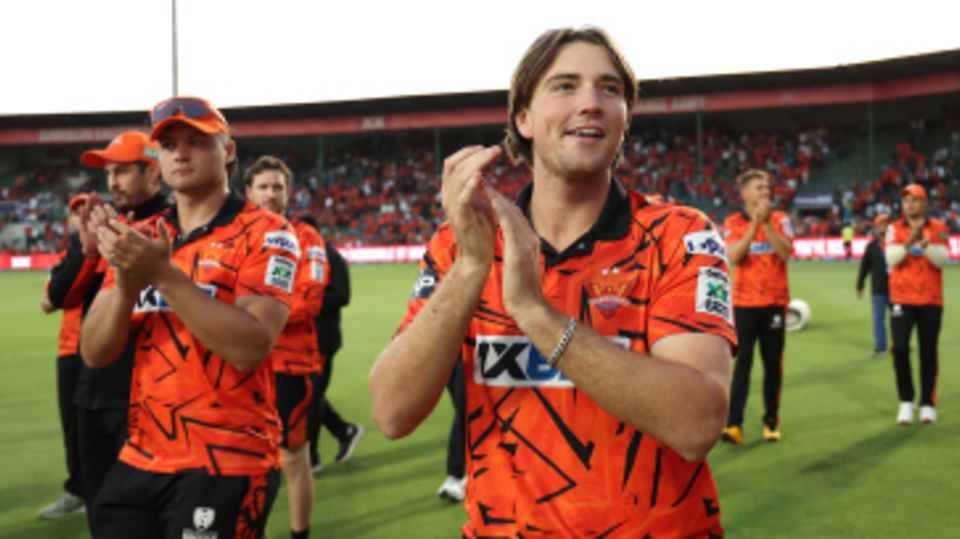 James Coles applauds the fans at St George's Park
